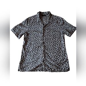 Mens All Saints Hawaiian Shirt